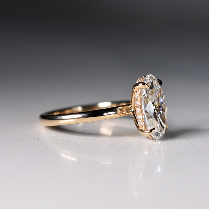 3ct Moval Ring