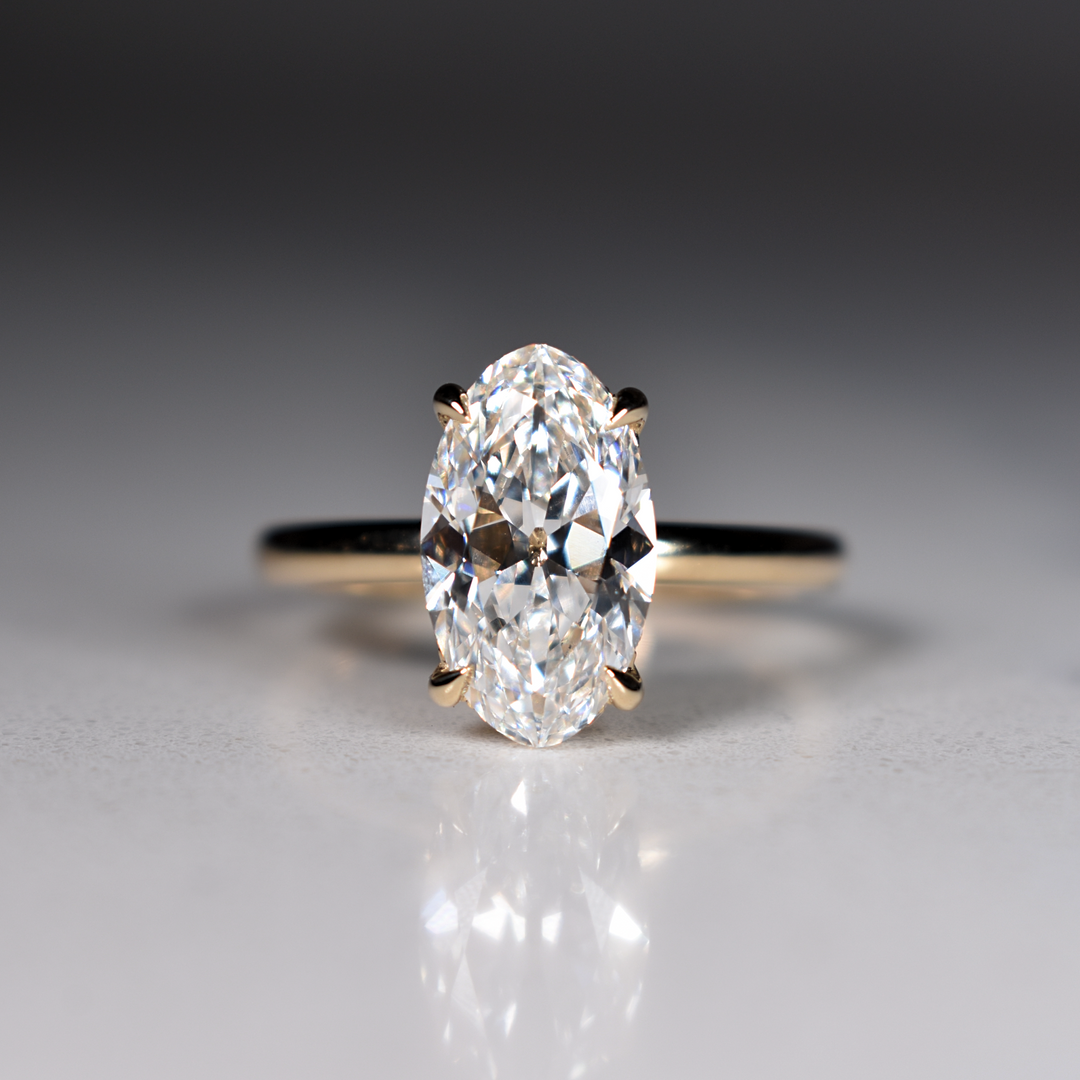 3ct Moval Ring