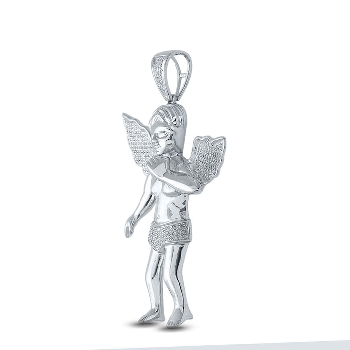 3/4CTW-DIA MICRO PAVE CHARM