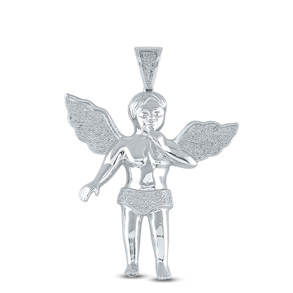 3/4CTW-DIA MICRO PAVE CHARM