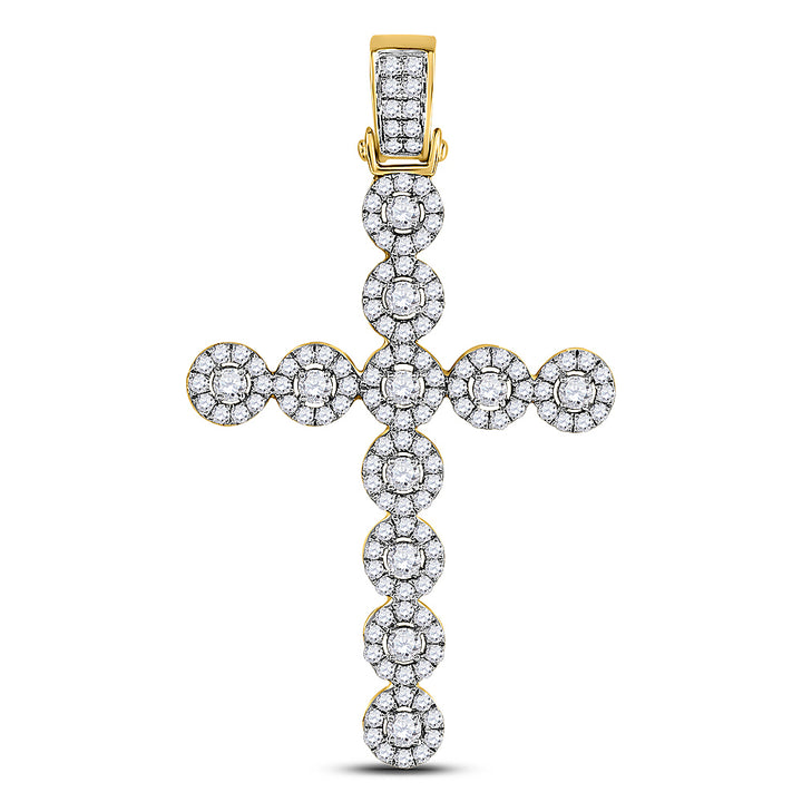 2 CT-DIA CN CROSS MENS CHARM