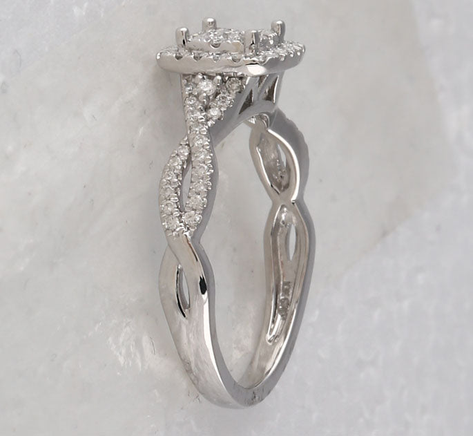 1/2 CTW-DIA CN FASHION RING