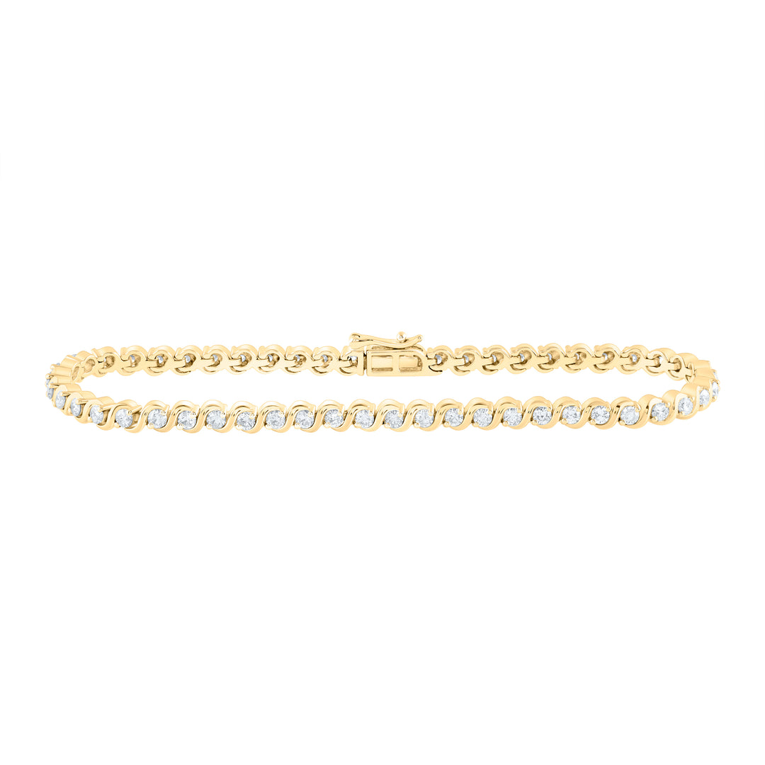 2CTW-DIA CN TENNIS  BRACELET