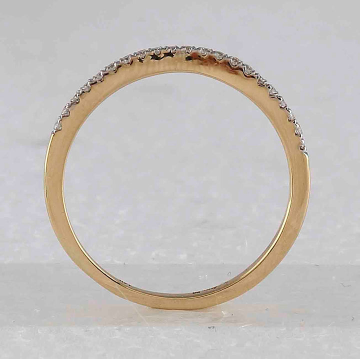 14kt Yellow Gold Womens Round Diamond Bridal Wedding Engagement Ring Band Set 3/4 Cttw