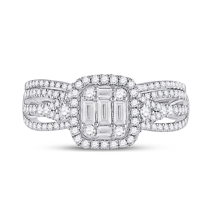 3/4CT-DIA ANA M DIANA BRIDAL SET