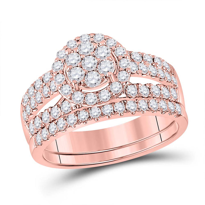 1 3/4CTW-DIA ANA M HIGH TRIO SET