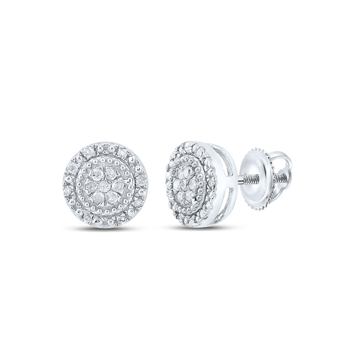 1/10CT-DIA P3 GIFT ROUND EARRING