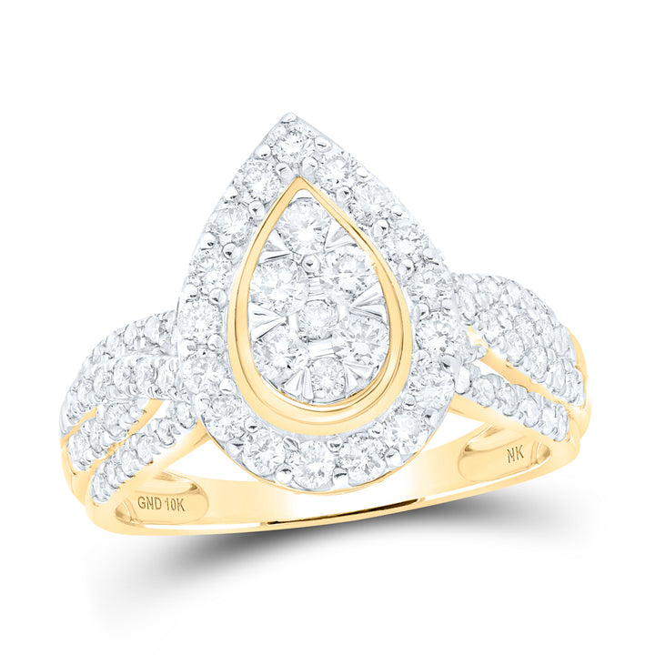 1CTW-DIA NK FASHION RING