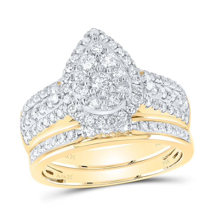 1 5/8 CTW-DIA ANA M TRIO SET