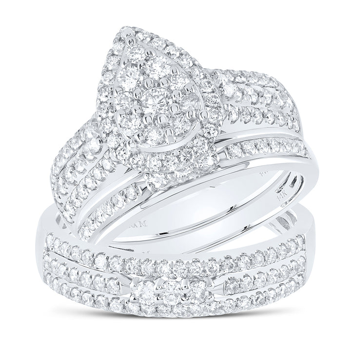 1 5/8CTW-DIA ANA M TRIO SET