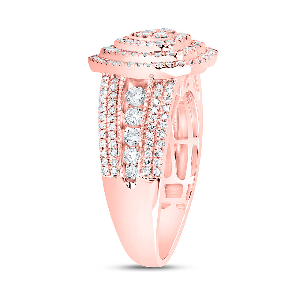 1 CTW DIA NK FASHION HEART RING