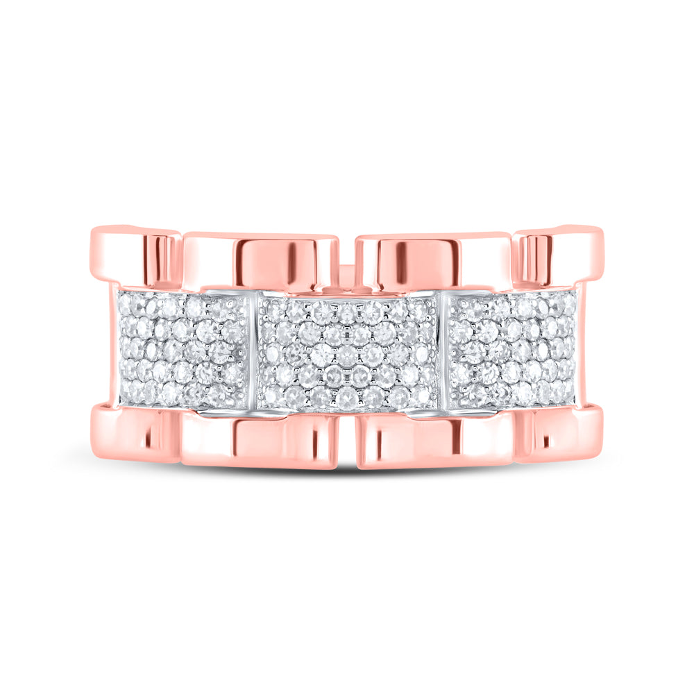 1/2 CTW-DIA CN MENS RING