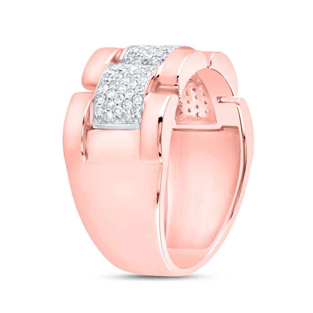 1/2 CTW-DIA CN MENS RING