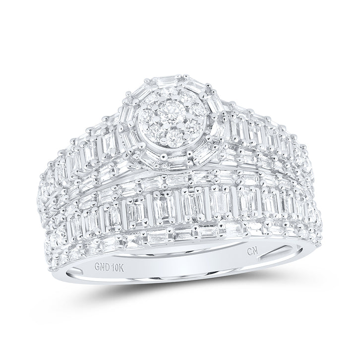 1 3/8CTW-DIA CN FASHION TRIO SET