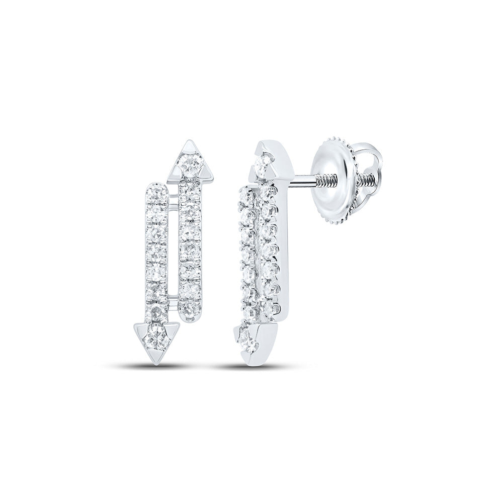 1/4CTW-DIA CN FASHION EARRING