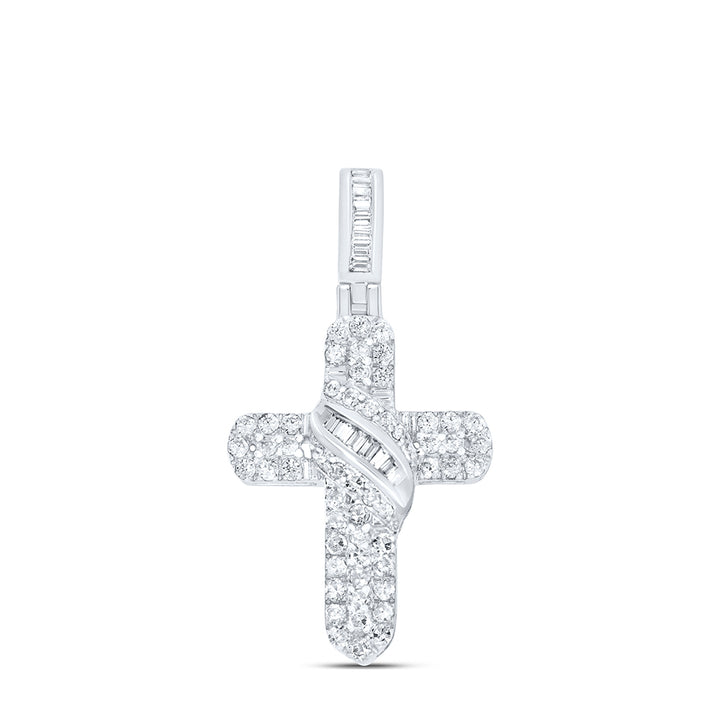 1/2CTW-DIA P1 GIFT CROSS PENDANT