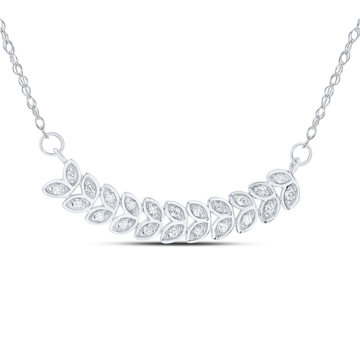 1/6CTW-DIA CN 9.70MM GIFT NECKLACE (18 INCH)