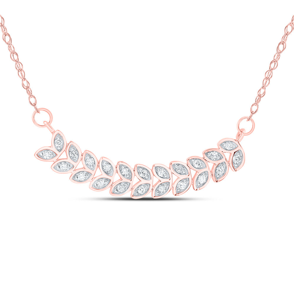 1/6CTW-DIA CN 9.70MM GIFT NECKLACE (18 INCH)