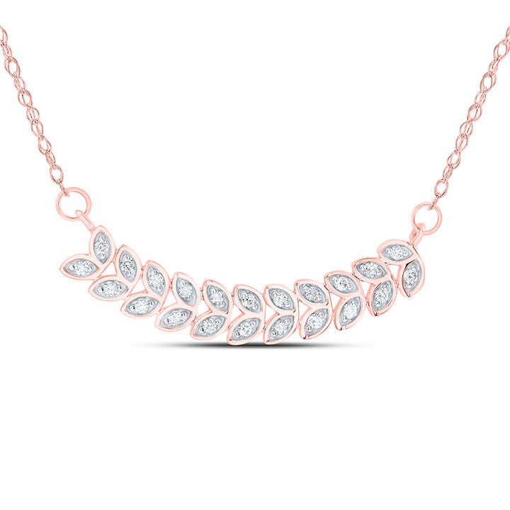 1/6CTW-DIA CN 9.70MM GIFT NECKLACE (18 INCH)