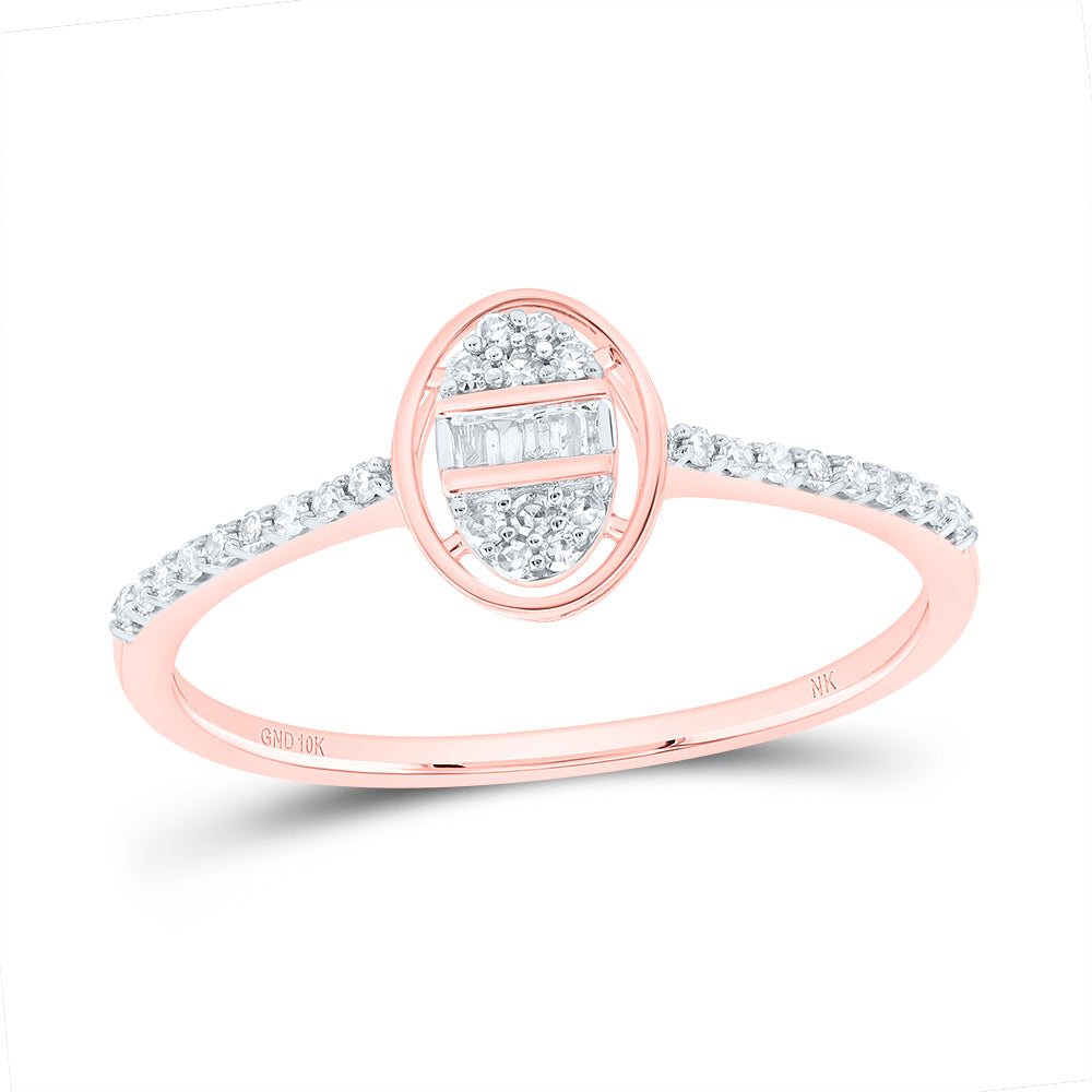 1/6CTW-DIA NK GIFT OVAL RING
