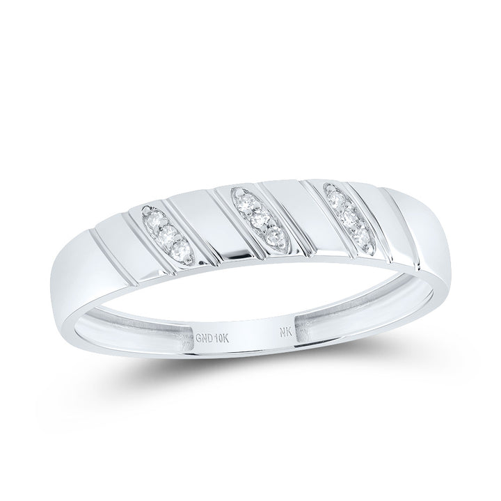 1/4CTW-DIA NK EMERALD TRIO SET