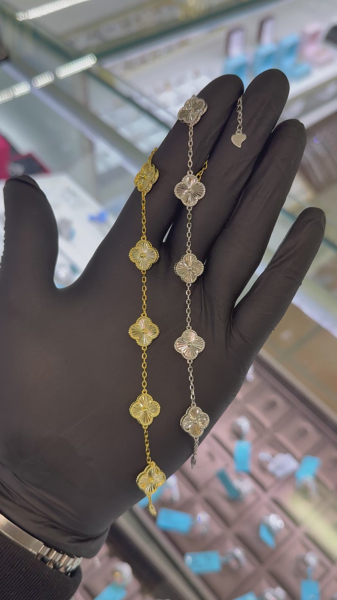 Silver 925 Floral Bracelets